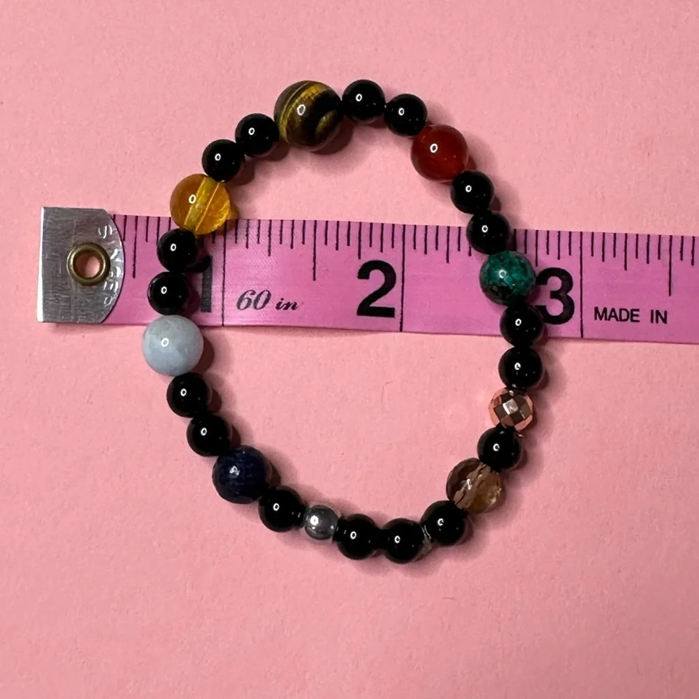 Solar System Beaded‎ Bracelet